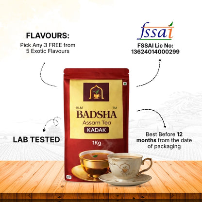 Badsha Strong Assam Kadak Tea – Premium Chai Blend | Best Assam Tea