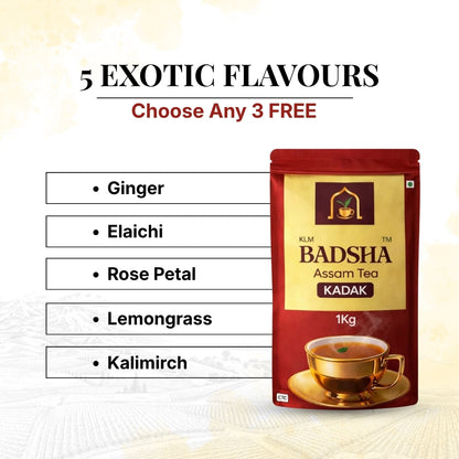 Badsha Strong Assam Kadak Tea – Premium Chai Blend | Best Assam Tea
